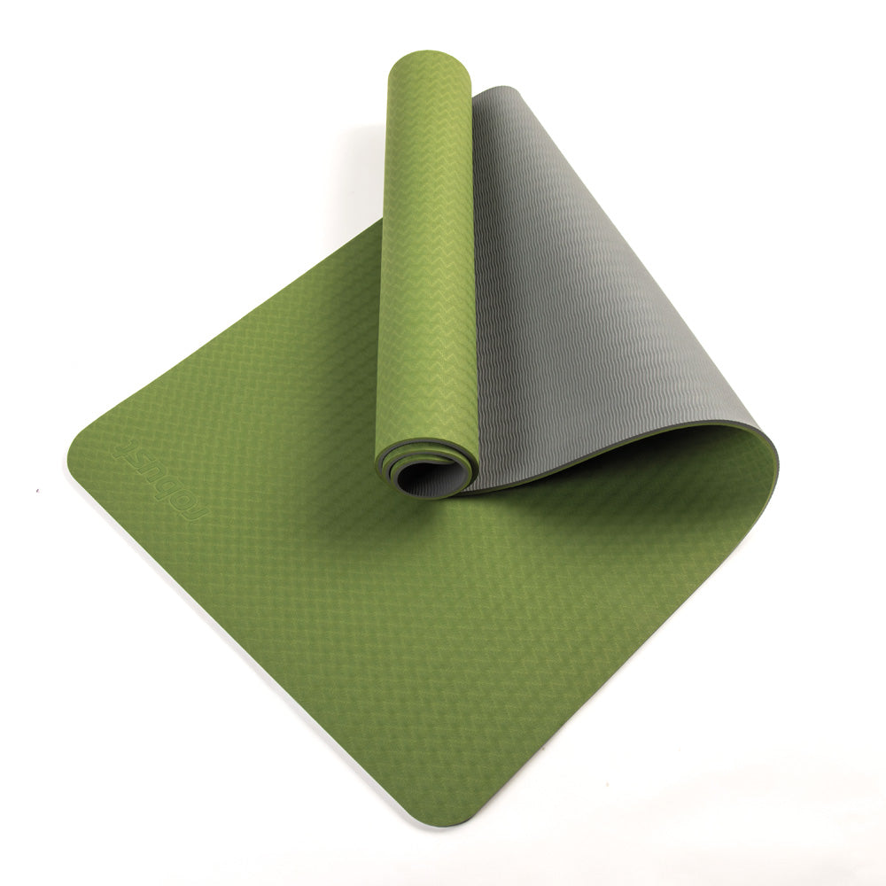 ROBUST TPE DUAL COLOUR FITNESS MAT - www.robustfitness.co.uk